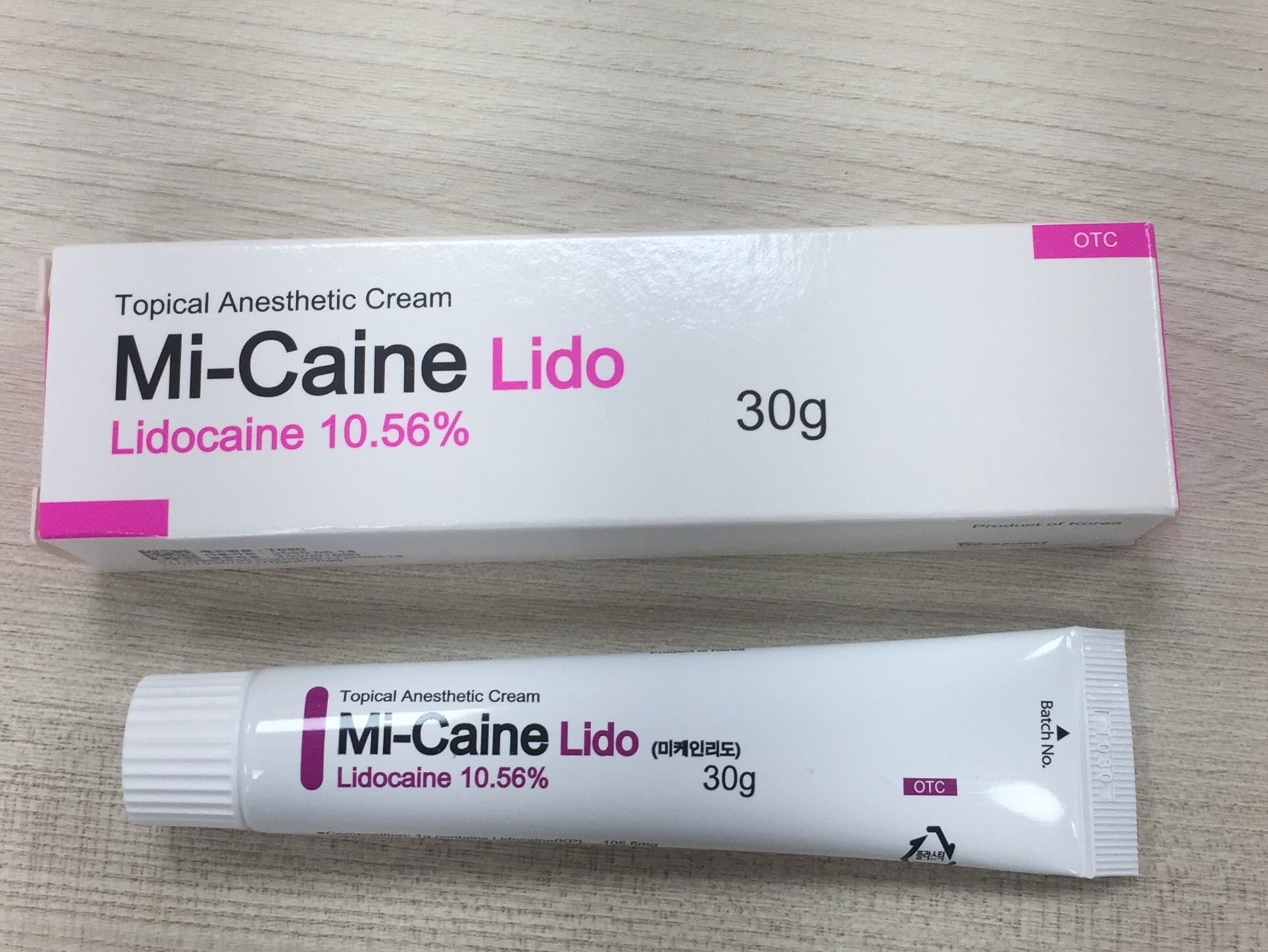 Mi – Caine Lidocaine 10,56% (Dạng kem) 30g
